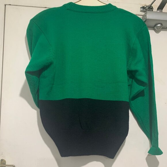 VINTAGE SPANNER KNITTED WOOL GRAPHIC SWEATERS SIZE L - Picture 9 of 12